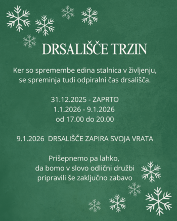 Spremenjen odpiralni čas drsališča Spremenjen odpiralni čas drsališča