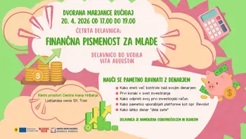 Četrta delavnica: FINANČNA PISMENOST ZA MLADE