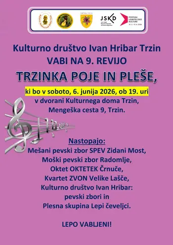 9. revija TRZINKA POJE IN PLEŠE
