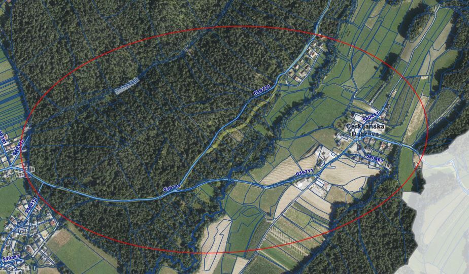Obvestilo o popolni zapori ceste Zalog – Cerkljanska Dobrava