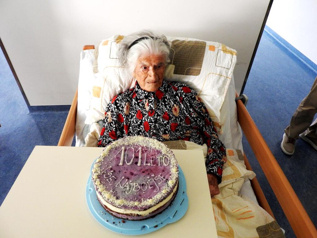 Angela Brankovič v Domu Taber praznovala 101. rojstni dan
