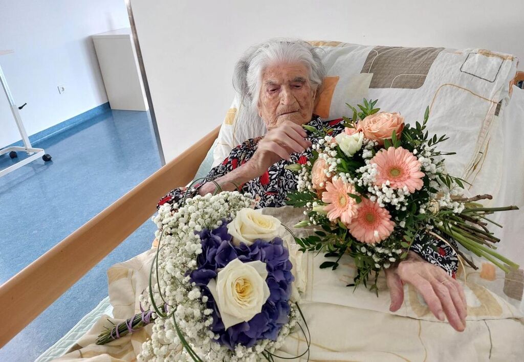 Angela Brankovič v Domu Taber praznovala 101. rojstni dan