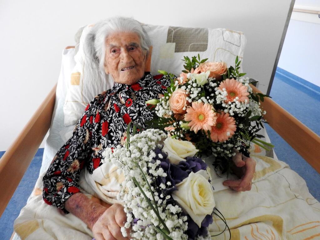 Angela Brankovič v Domu Taber praznovala 101. rojstni dan