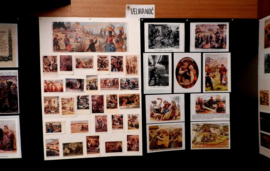 Razstava del Maksima Gasparija v Adergasu