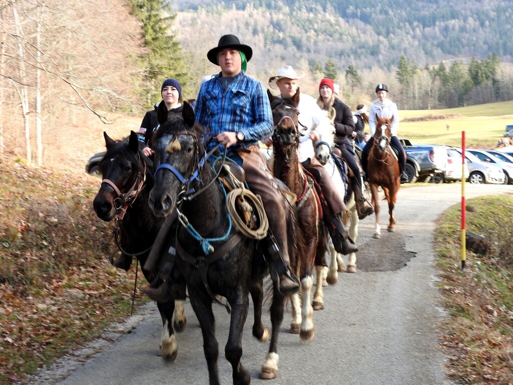 Na štefanovo blagoslovili konje na Štefanji Gori