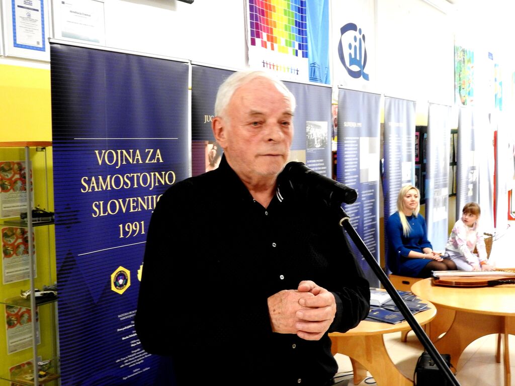 Otvoritev razstave Vojna za samostojno Slovenijo 1991