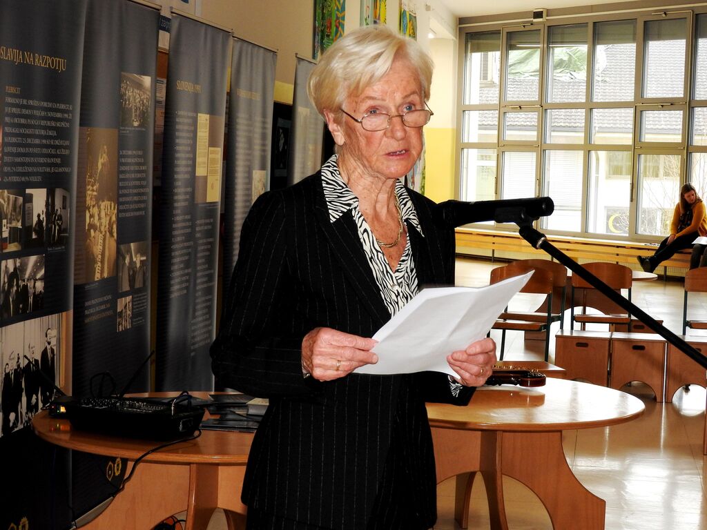 Otvoritev razstave Vojna za samostojno Slovenijo 1991