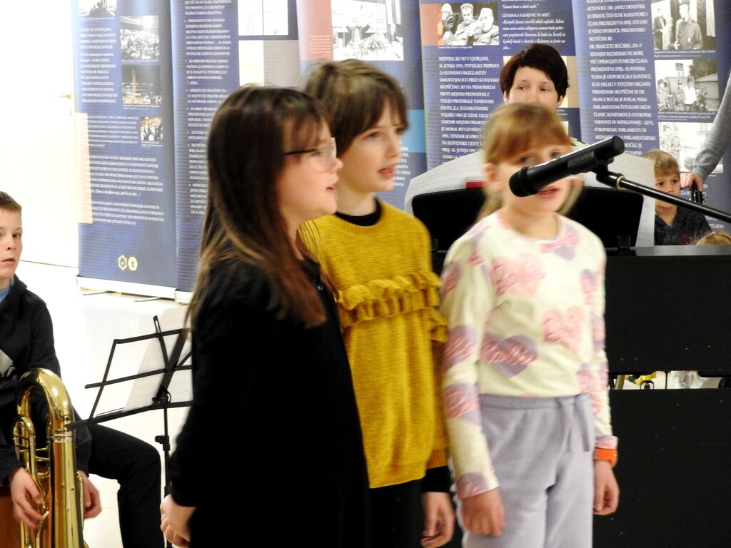 Otvoritev razstave Vojna za samostojno Slovenijo 1991