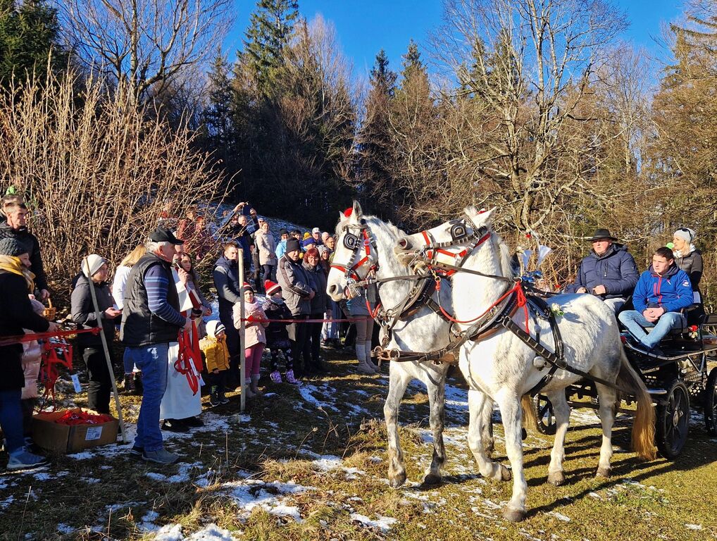 Na štefanovo blagoslovili konje na Štefanji Gori