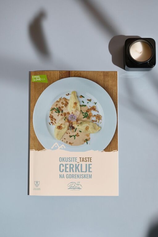 Nov kulinarični katalog in prenovljena turistična karta Cerkelj na Gorenjskem