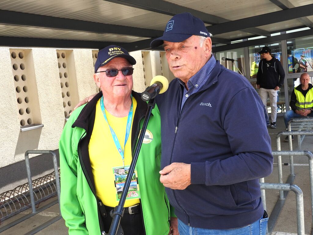 V soboto so starodobniki obiskali občino Cerklje