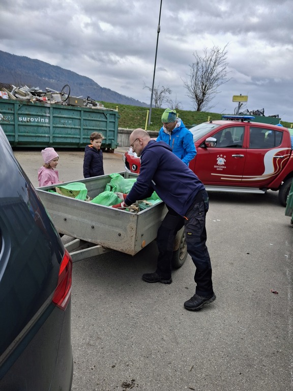 Uspela čistilna akcija v občini Cerklje
