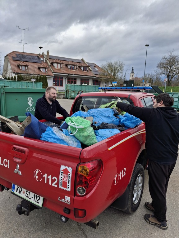 Uspela čistilna akcija v občini Cerklje