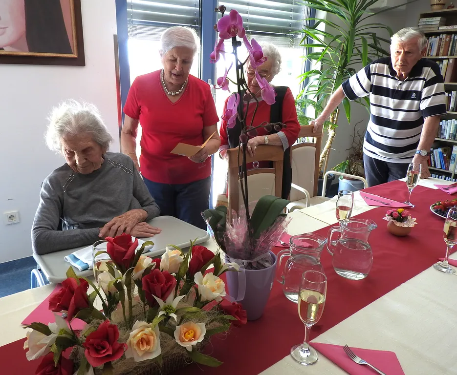 Slavica Gartner v Domu Taber praznovala 104. rojstni dan