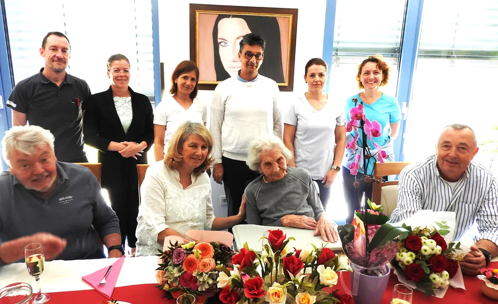 Slavica Gartner v Domu Taber praznovala 104. rojstni dan