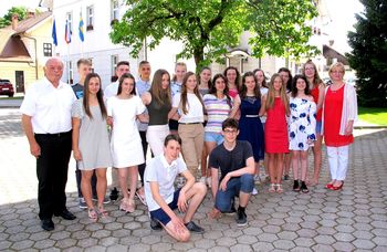 Župan sprejel uspešne učence 2019