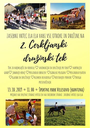 2. Cerkljanski družinski tek