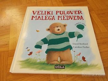 Pravljica na obisku: Veliki pulover malega medveda
