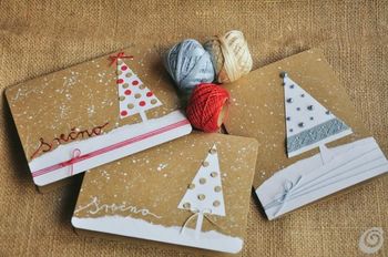 Ustvarjalna delavnica: novoletne čestitke