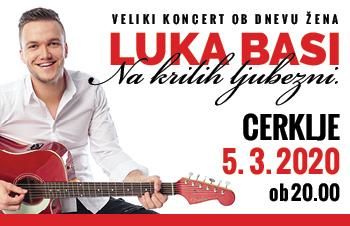 Veliki koncert ob dnevu žena: Luka Basi