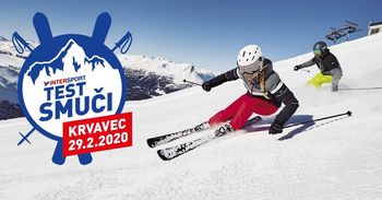 Test smuči Intersport na smučišču Krvavec