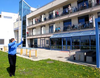 Predsednik Republike obiskal Dom Taber v Šmartnem pri Cerkljah na Gorenjskem