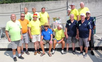 Memorialni turnir v balinanju  drugi ekipi Cerkelj