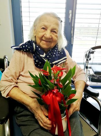 Marija Mežek praznovala 101. rojstni dan - Dom Taber v Šmartnem pri Cerkljah