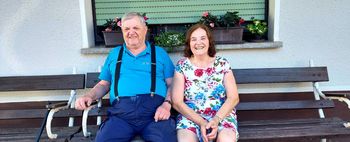 Diamantna poroka zakoncev  Frantar