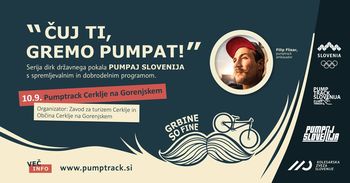 Pumpaj Slovenija - Pumptrack Cerklje na Gorenjskem, 10.9.2022