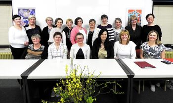 Občni zbor Društva kmečkih in podeželskih žena Cerklje – Šenčur, Gorenjski nagelj