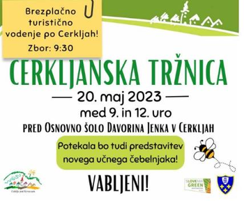 Cerkljanska tržnica, 20. maj 2023