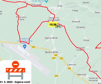 Kolesarska dirka GP Gorenjska, 21. maj 2023