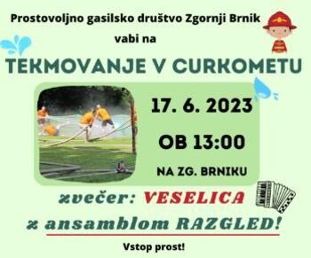 Curkomet in veselica, 17. junij 2023