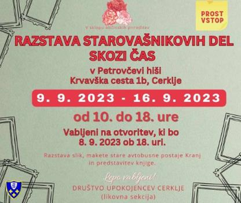Razstava Starovašnikovih del skozi čas