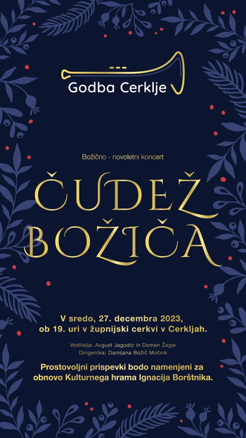 ČUDEŽ BOŽIČA  Božično - novoletni koncert