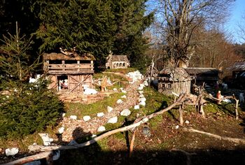 Helena je jaslice na Viševci postavila v znak zahvale