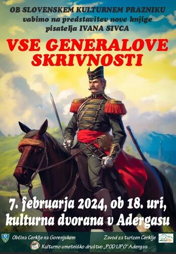 Predstavitev knjige Ivana Sivca - Vse generalove skrivnosti