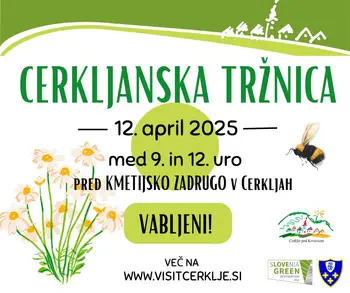 Prva letošnja Cerkljanska tržnica - 12. april 2025