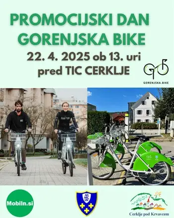 Promocijska dneva za spodbujanje trajnostne mobilnosti v Cerkljah