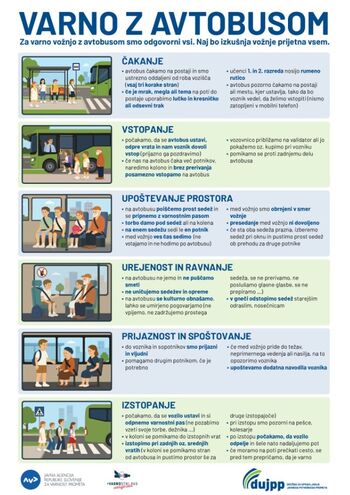 Varno z avtobusom