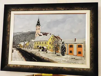 V Galeriji Petrovčeve hiše na ogled slikarska razstava Cerklje z okolico V Galeriji Petrovčeve hiše na ogled slikarska razstava Cerklje z okolico