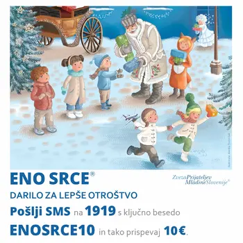 Zveza PRIJATELJEV MLADINE - HUMANITARNI PROGRAM ENO SRCE
