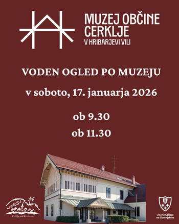 Voden ogled Hribarjeve vile – dne 17.1.2026