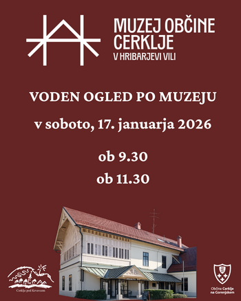 Voden ogled Hribarjeve vile – dne 17.1.2026