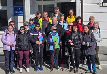 Župan Franc Čebulj pozdravil člane društva Auris Kranj v Cerkljah