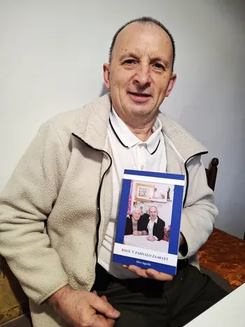 Silvo Jagodic iz Vopovelj skupaj z ženo Lidijo izdal knjigo in praznoval 60. rojstni dan