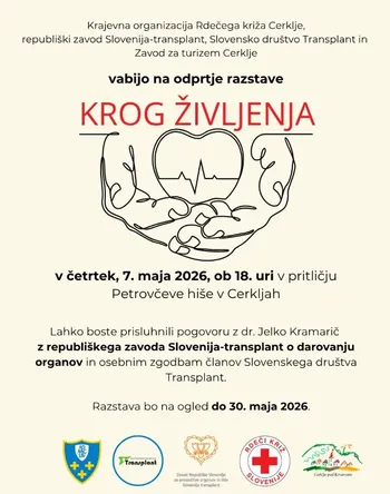 Otvoritev razstave KROG ŽIVLJENJA - od 7. maja 2026 dalje