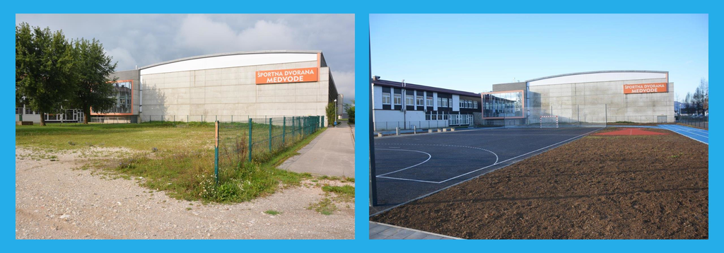 Dobrodošli na novem igrišču pri OŠ Medvode