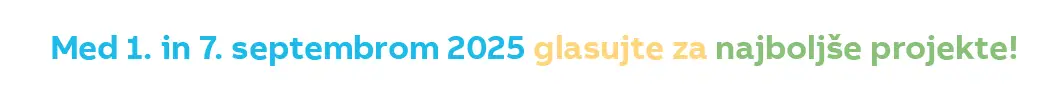 Sodeluj in glasuj! - glasujte za projekte za leti 2025 in 2026